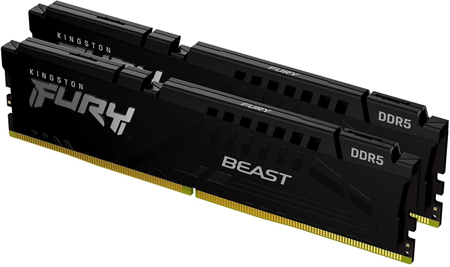 זכרון לנייח קיט Kingston Fury Beast 64GB 2X32 DDR5 5600MHZ C40