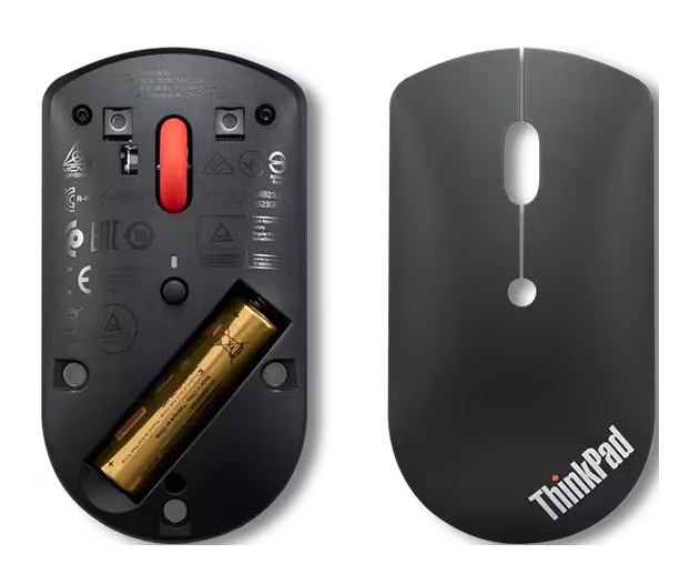 עכבר שקט Lenovo ThinkPad Bluetooth Silent Mouse Black