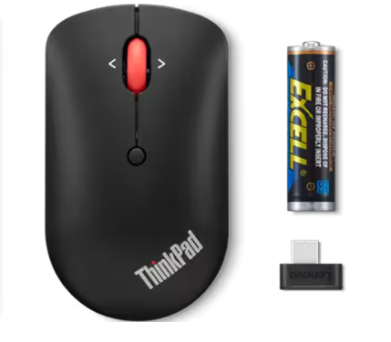 עכבר אלחוטי קומפקטי ThinkPad USB-C Wireless Compact Mouse