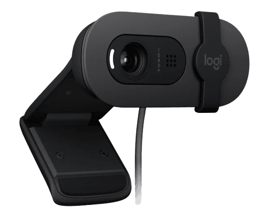 מצלמת רשת LOGITECH BRIO 105 FHD Built in Mic Auto Brightness
