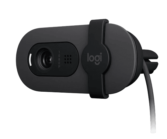 מצלמת רשת LOGITECH BRIO 105 FHD Built in Mic Auto Brightness