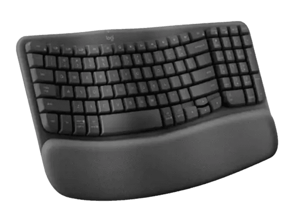 מקלדת ארגונומית אלחוטית LOGITECH LOGI Wave Keys
