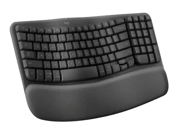 מקלדת ארגונומית אלחוטית LOGITECH LOGI Wave Keys