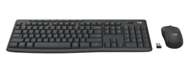 סט אלחוטי שחור Logitech MK370 Combo for Business BT/2.4