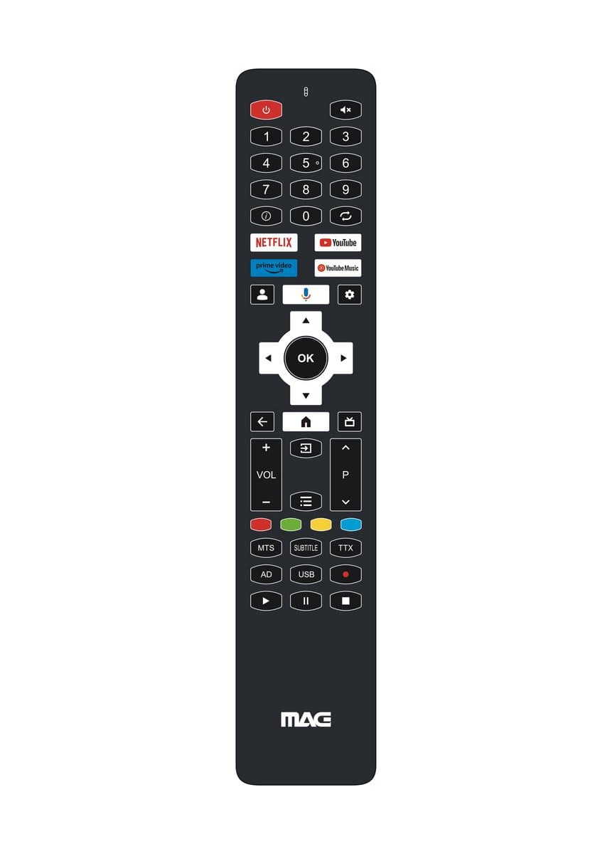 טלוויזיה MAG 50 LED SMART TV Powered by GOOGLE TV UHD