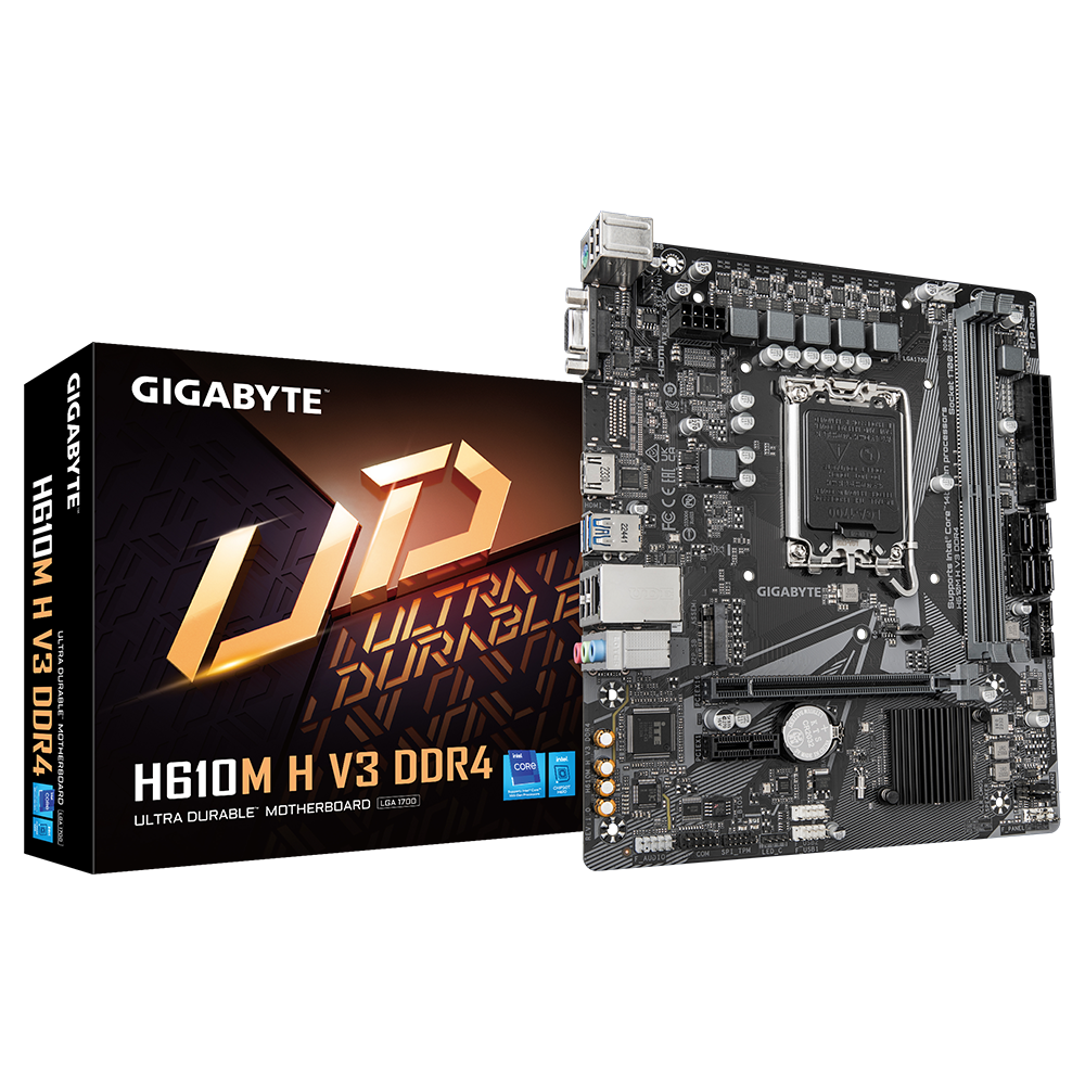 מחשב מורכב ATX CASE 500W H610M H i5-12400 16GB 480NVME