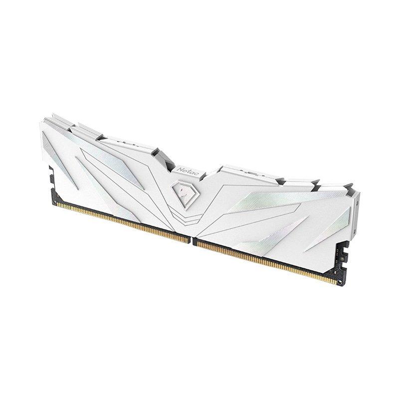 זכרון לנייח NETAC Shadow II DDR5 6000Mhz 16GB C38 White