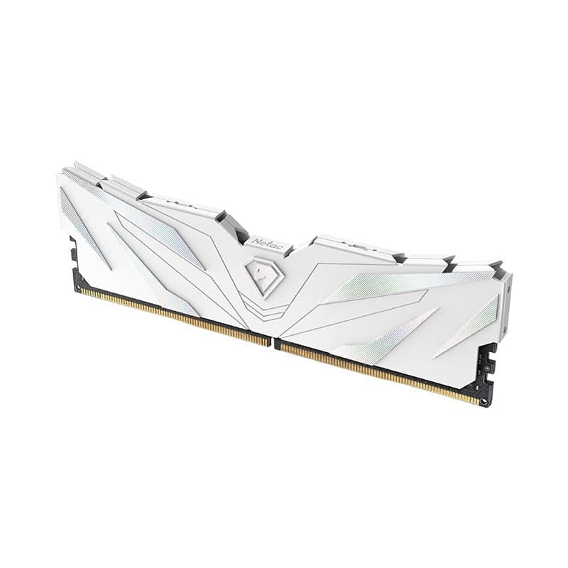 זכרון לנייח NETAC Shadow II DDR5 6000Mhz 16GB C38 White