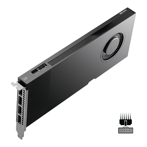 כ. מסך PNY NVIDIA RTX PRO 4000 Blackwell GPU 24GB 8960 Cuda Cores