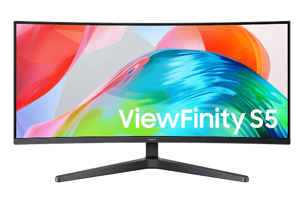 מסך SAMSUNG S34H550GAU 34 VA UWQHD 120Hz 5ms Curved HDR10