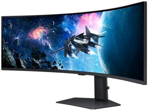 מסך Samsung Odyssey G9 48.7 Ultra Wide 32:9 DQHD 240Hz 1ms VA HDR