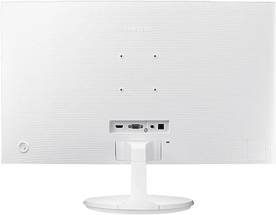 מסך קעור לבן Samsung C27F391FHR FHD VA HDMI VGA 4ms