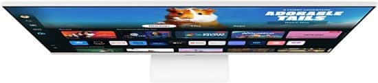 מסך חכם SAMSUNG S32 VA 4Ms FHD WIFI BT Tizen Os Speakers White