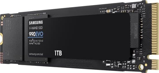 דיסק פנימי Samsung 990 EVO PLUS 1TB up to 7250 Read 6300 Write