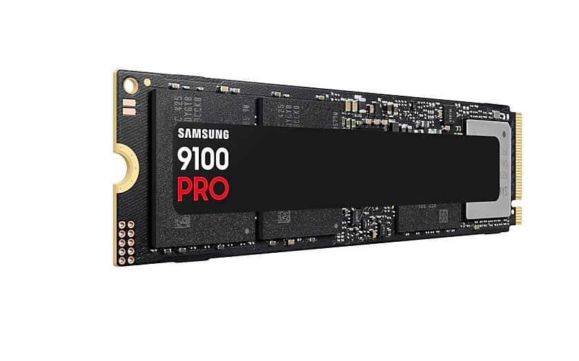 דיסק פנימי Samsung 9100 PRO 1TB Gen5 M.2 NVME 2.0 14700/13300 RW