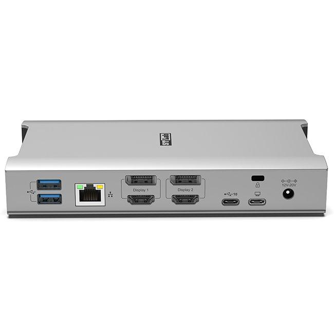 תחנת עגינה ST-LAB U-2630 USB 10G HDMI+DP DUAL 4K 100W DP Type-C