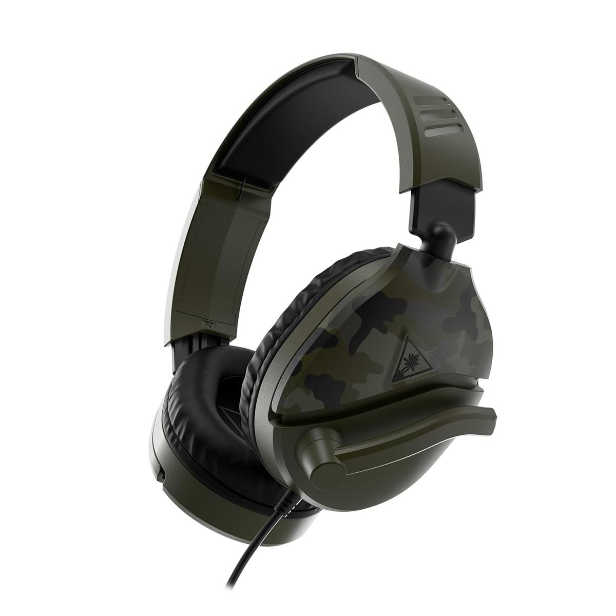 אוזניות Turtle Beach Recon 70 Greem Camo 40mm Speakers With Mic