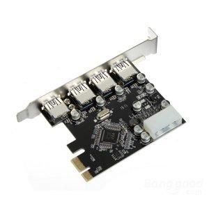 כרטיס USB3.0 x4 PCI-E Card