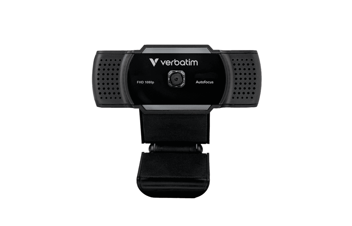 מצלמת אינטרנט Verbatim AWC-01 FHD 1080P Autofocus with Mic