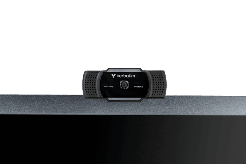 מצלמת אינטרנט Verbatim AWC-01 FHD 1080P Autofocus with Mic