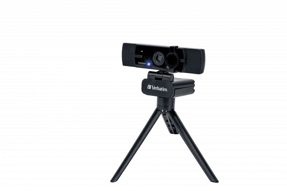 מצלמת אינטרנט Verbatim AWC-03 UHD 4K Autofocus with Dual Mic