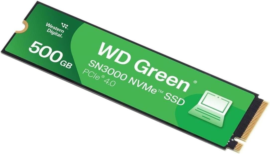 דיסק פנימי WD SN3000 500GB Gen 4X4 NVME Read-5000 Write-4100