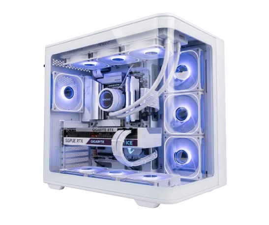 מחשב גימינג ELITE 600 850W X870 A ELITE 9800X3D 32GB 1TB 5060 ICE