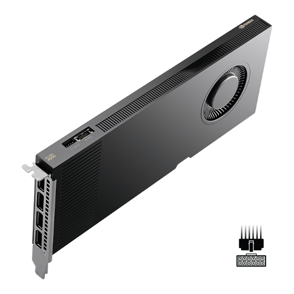 כ. מסך NVIDIA RTX PRO 4000 Blackwell GPU 24GB 8960 Cuda Cores